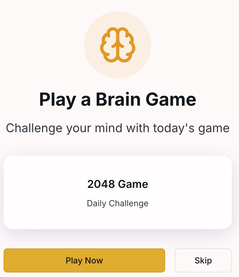 Brain Games Screenshot